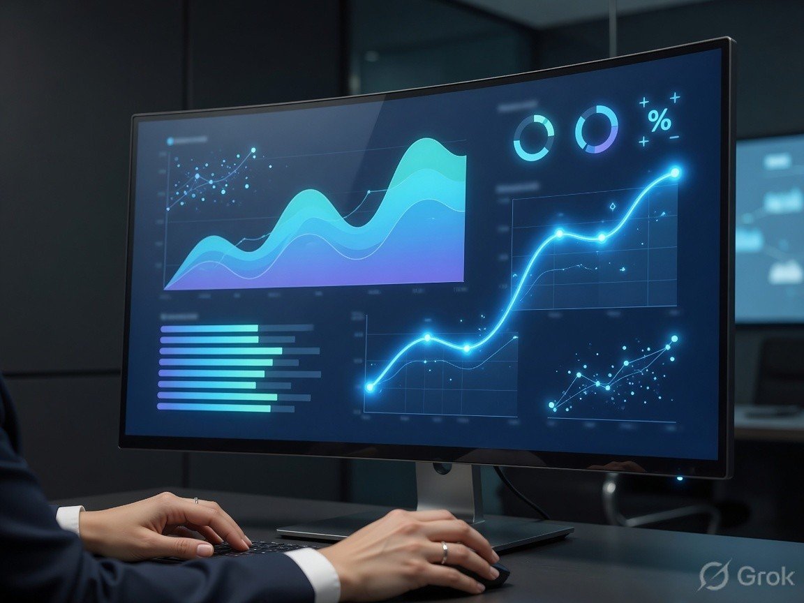 Business intelligence dashboard and analytics visualization
